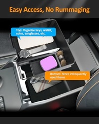 Organizador Console Central Ford Ranger 2024/2025: Maximize seu Espaço! - imagem 5