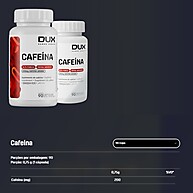 Cafeína DUX 90 Cápsulas: Energia, Foco e Desempenho Máximo - imagem 2