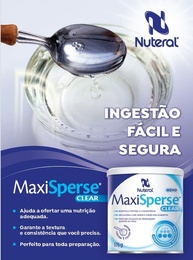 Espessante e Gelificante para alimentos, MaxiSperse Clear, Lata com 176g. Rende 160 Porções, Sem Sabor - Nuteral - imagem 3