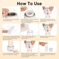Aquecedor de Mamadeira Maypott Portátil - 3 Minutos Rápido, 4 Temperaturas, Seguro e Recarregável - imagem 4