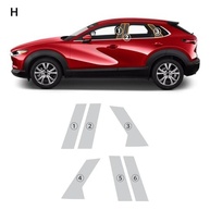 Película Protetora TPU 8,5 Mil para Mazda CX30 2020-2025 - B-Pillar 6 Peças - imagem 3