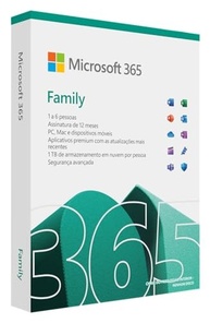 Microsoft 365 Family + Antivírus McAfee Premium Family 2024 - Licenças Físicas para Dispositivos, Segurança Avançada e Suporte Técnico (PAI) (Microsoft 365 Family Antivírus Premium Family) - imagem 2