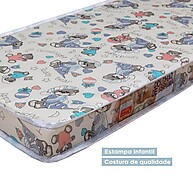 Quarto de Bebê Completo: Berço + Cômoda 100% MDF - imagem 2