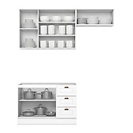 Cozinha Compacta Americana: 3 Peças, 100% MDF! - imagem 2