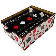 Caixa Baralho Truco com Marcador de Pontos MDF - imagem 1