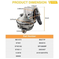 Bomba de Combustível Mecânica M61073 para Motores Mercury Mercruiser Chevrolet 5.0L 5.7L - imagem 4