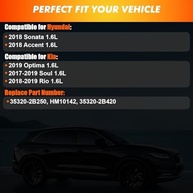 Bomba de Combustível Mecânica de Alta Pressão para Hyundai Sonata/Accent e Kia Soul/Rio/Optima 1.6L L4 (2017-2019) - imagem 3