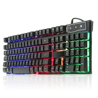 Teclado Gamer Semi Mecânico Multimídia Led Rgb Qwerty Antighosting Usb para Pc Notebook Xbox Series X S Ps4 Ps5 - imagem 4