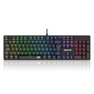 TECLADO MECANICO GAMER REDRAGON SINDRI RAINBOW PRETO - imagem 1