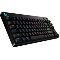Teclado Mecânico Gamer Logitech G PRO com Layout US, RGB LIGHTSYNC, Design TKL, Cabo Destacável e Switch Exclusivo GX Blue Clicky - imagem 4