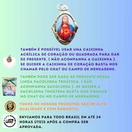 Medalha Sagrado Coração de Jesus Chapa Resinada 12 unid - imagem 4