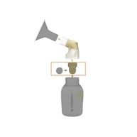 Válvulas e Membranas para Bomba de Leite Medela - 2 Válvulas + 6 Membranas - imagem 3
