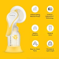Medela Harmony - Extrator Manual de Leite Materno 150ml com Tecnologia Flex - imagem 4
