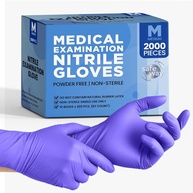 Luvas de Nitrilo Safeway: Proteção Médica e Alimentícia Superior | 2000 Unidades - imagem 1