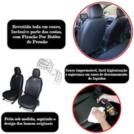 Capa de Banco em Couro Sob Medida para Nova Strada Cabine Simples (2021-2024) - Proteção e Estilo Premium - imagem 4