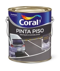 Pinta Piso Coral Cinza Médio 3,6L: Proteção Duradoura e Acabamento Impecável - imagem 2
