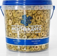 Azeitona Verde Fatiada 1,8Kg Mediterrâneo - imagem 1