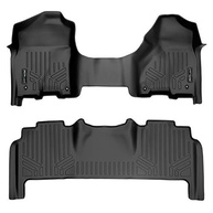 Tapetes MAXLINER 2 Fileiras Pretos para Dodge Ram 2500/3500 Mega Cab 2012-2018: Proteção Premium - imagem 2