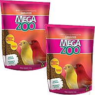 Megazoo Canários: Ração Super Premium 350g - imagem 1