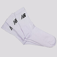 Meia New Balance Cano Longo 3 Pares Branca – Conforto e Estilo - imagem 1