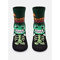 Meia Soquete Bebê Menino Dino Food – Estilo e Conforto! - imagem 1