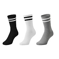 Meias Listradas Algodão: Conforto e Estilo! - imagem 1