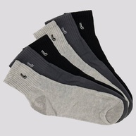 Meias Lupo Cano Médio: Conforto e Estilo em 6 Pares - imagem 1