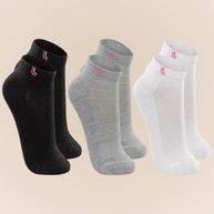 Meias Lupo Femininas: Kit 3 Pares Conforto e Estilo - imagem 1