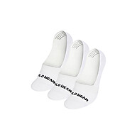 Meias Sapatilha Feminina Polo Wear: Kit 3 Pares Branco - imagem 1