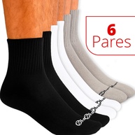 Meias Zhamaro: Conforto e Absorção em 6 Pares! - imagem 1