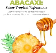 Mel com Abacaxi Gold Medal Honey | Natural e Saudável | Alternativa à Geleia | Sem Açúcares ou Aditivos | Sabor Refrescante e Nutritivo | Ideal para Lanches e Sobremesas | 100% Natural | 250g - imagem 3