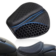 Almofada de Assento Gel Moto 3D Favo de Mel: Conforto e Absorção de Choque para Viagens Longas - imagem 2