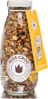 Granola Crispy Mostarda e Mel Sem Glúten Garrafa Miss Croc 120g - imagem 2
