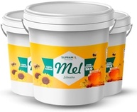 Mel 100% Puro Abelhas Silvestre Supramel - Balde 5 Kg - imagem 1