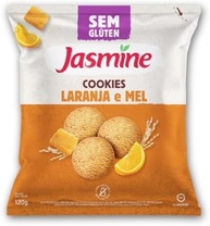 Jasmine Cookies de Laranja e Mel Integral Sem Glúten 150g - imagem 1