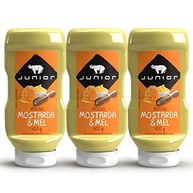 Combo 3 Molho Mostarda Com Mel (honey Mustard) Junior 400g - imagem 2