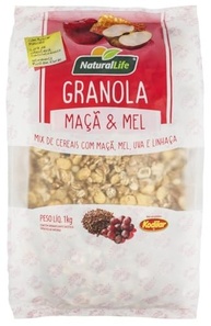 Granola Natural Life - Maçã e Mel - 1Kg - imagem 1