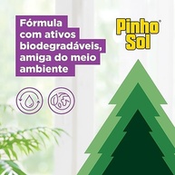 Pinho Sol Desinfetante Naturals Lavanda e Melaleuca 1,75L - Vegano, Biodegradável e com 99,9% de Ação contra Bactérias - imagem 4