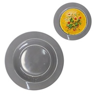 Kit 12 Pratos Fundos em Melamina 23cm - Refeições Elegantes e Resistentes - imagem 4