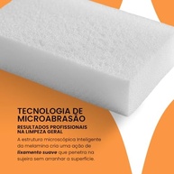 Kit com 10 Esponjas Mágicas de Melamina - Limpeza Profunda sem Produtos Químicos - imagem 3