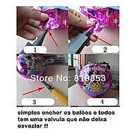 Balões de Melancia: Decore Sua Festa com 10 Balões Metalizados! - imagem 2