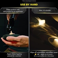 Meguiar's Cera líquida definitiva, fórmula de cera líquida melhorada para proteção durável que brilha, toalha premium e almofada aplicadora acessórios para carro incluídos, garrafa de 473 ml - imagem 5