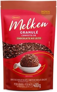 Granulado Granulé De Chocolate Melken Ao Leite 400g Harald - imagem 1