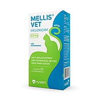 Mellis Vet 0,2mg: Anti-inflamatório para Gatos com Meloxicam - imagem 1