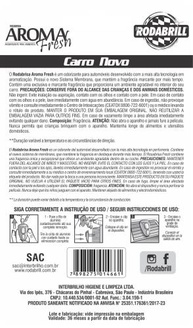 Rodabrisa Fresh Membrana: Perfume Duradouro e Ar Puro para o Seu Carro Novo | Rodabrill - imagem 3