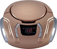 Boombox Sylvania Portátil CD Player: Som Clássico com Rádio AM/FM e Memória Programável - imagem 1
