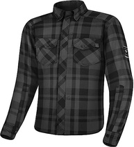 SHIMA Camisa masculina de motocicleta RENEGADE MEN 2 – Jaqueta de flanela xadrez blindada com fibra QL – camada de aramida e refrescante - imagem 2