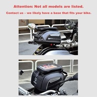 MENAT Bolsa de Tanque para Moto Antifurto Expansível 5-8L com Bloqueio Rápido e Bolso para Celular - imagem 3