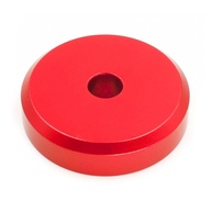 Adaptador de Disco 45 RPM Menesia em Alumínio Vermelho - Estabilidade e Qualidade para Seu Toca-Discos - imagem 1