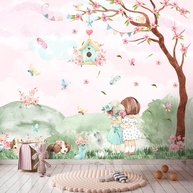 Jardim Encantado: Papel de Parede para Meninas - imagem 2